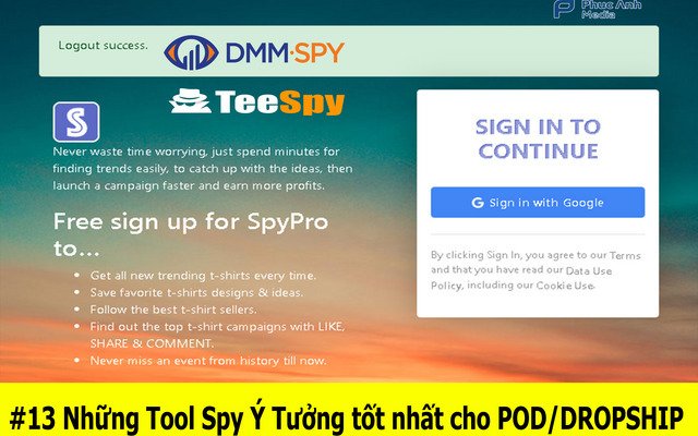 Các phần mềm tìm kiếm mẫu áo hot nhất giới POD/DROPSHIP