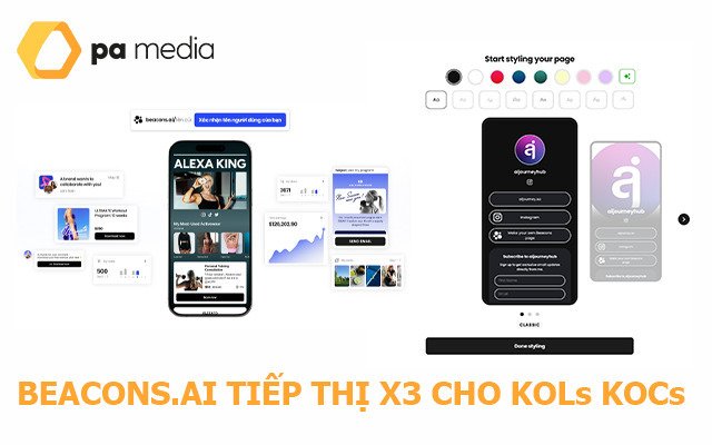 Beacons.ai là gì? Xu hướng của Kols/Kocs & doanh nghiệp?