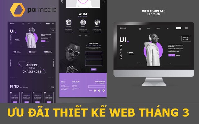 Ưu đãi thiết kế web và dịch vụ SEO tháng 3 tại P.a Việt Nam Digital (Tháng của yêu thương)