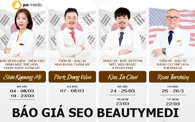 Báo giá duy trì từ khóa Seo:Beautymedi.vn