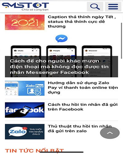 Mẫu web tin tức